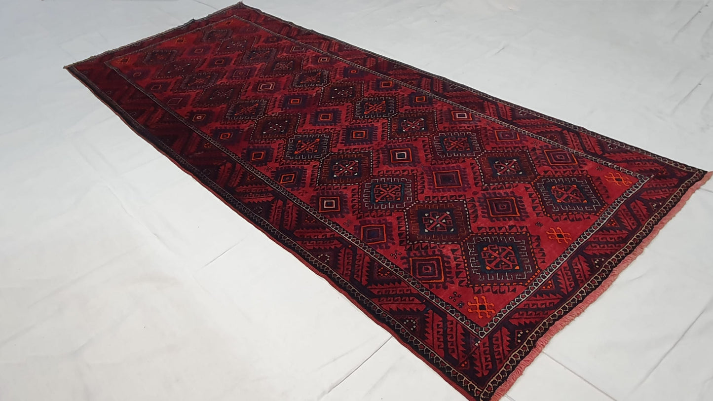 Vintage Balouch Galleria-Rug 390x160cm | Rug# 4285