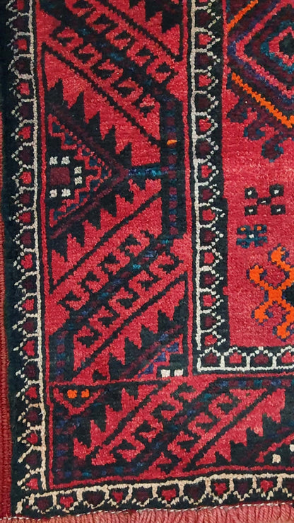 Vintage Balouch Galleria-Rug 390x160cm | Rug# 4285