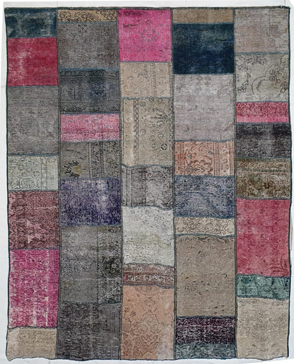 Vintage patchwork rug 306x205cm | Rug# 4522A