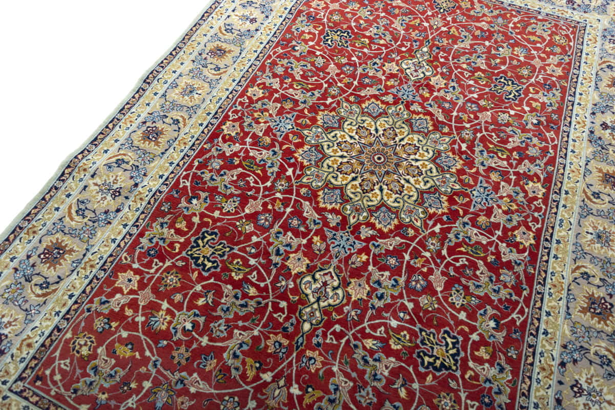 Vintage Isfehan 232x154cm | Rug# 48604