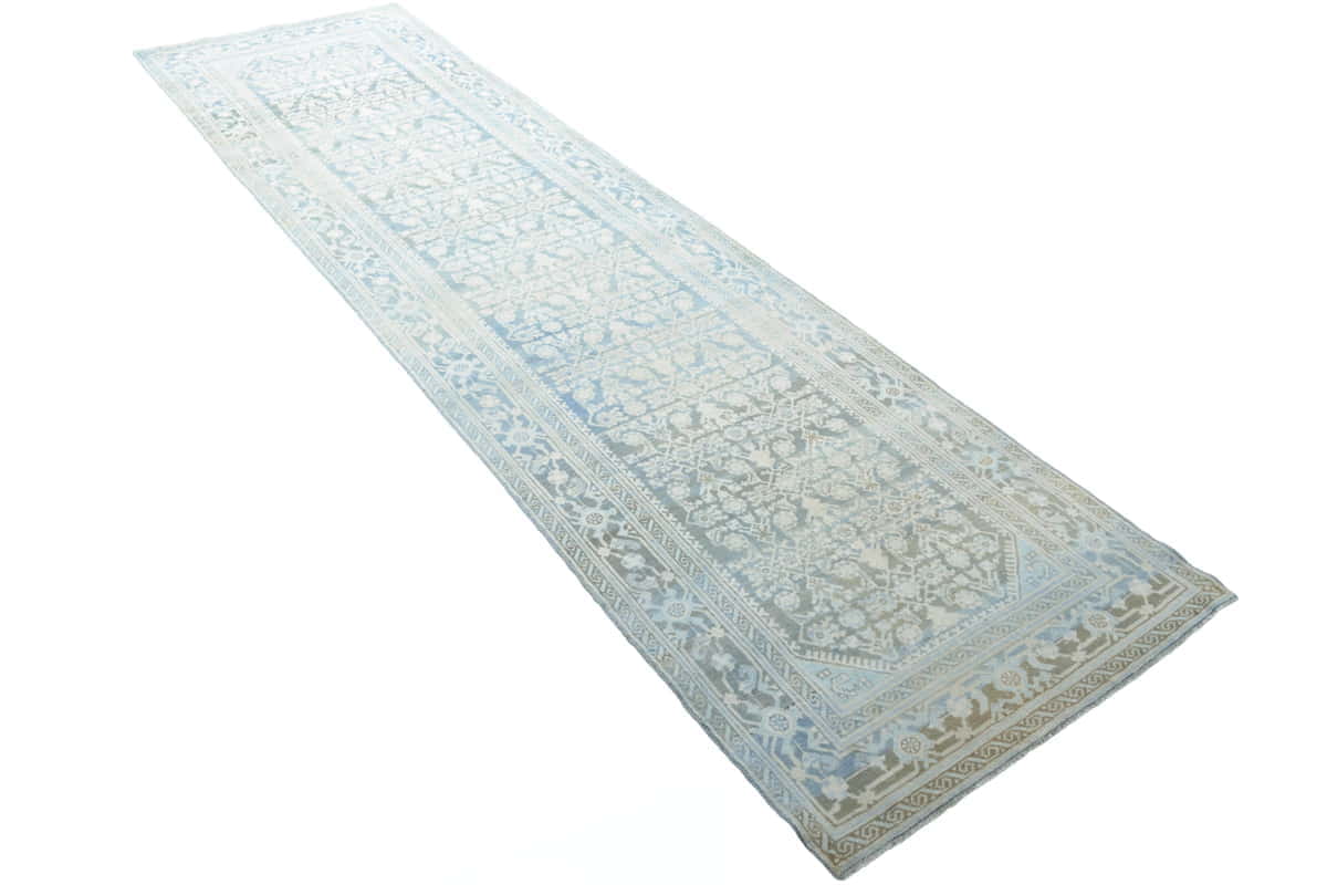 Vintage Kurdi Malayer 397x106cm | Rug# 49633