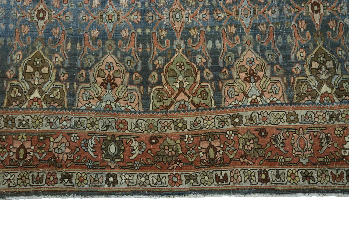 Antique Bijar Kurdistan 338x190cm | Rug# 49639