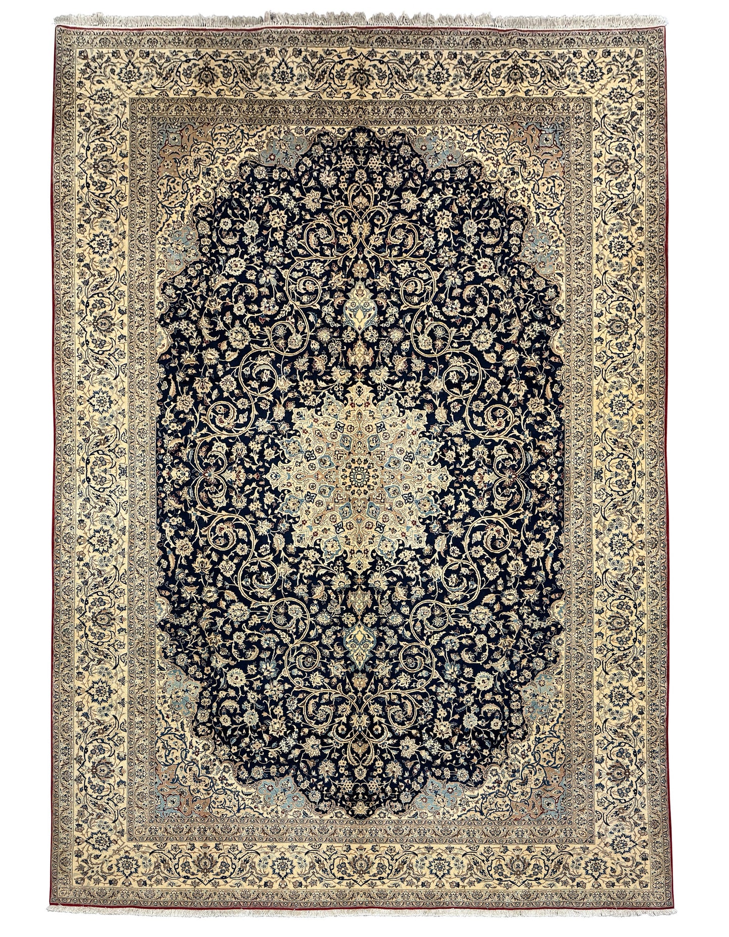 Antique Nain Toudeshk 439x310cm | Rug# 5092
