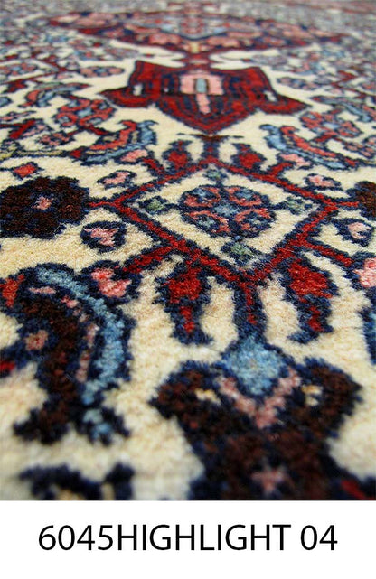 Superfine Afshari Bijar 157x109cm | Rug# 6045