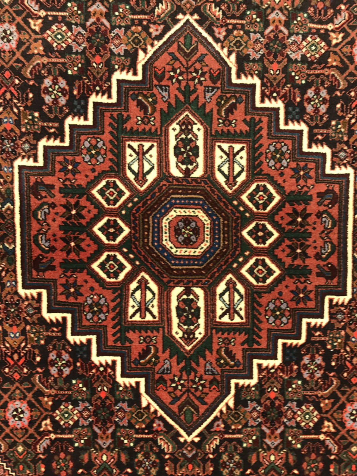 Superfine Qoltogh Bijar 195x126cm | Rug# 6204