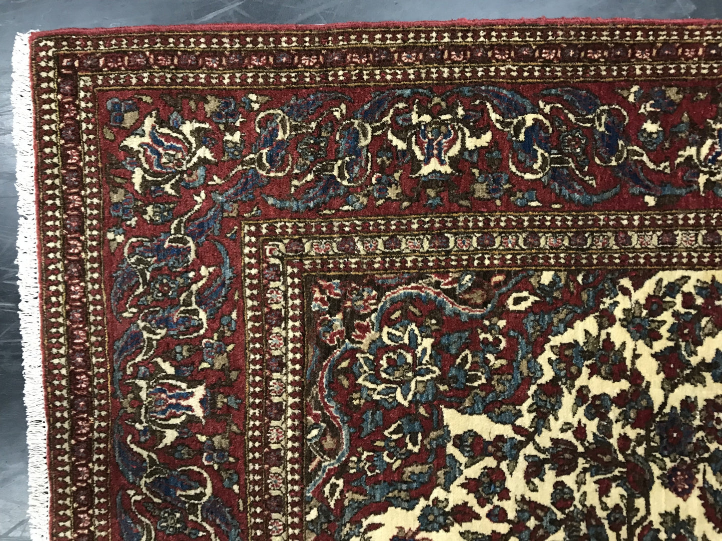 Antique Mobarakeh-Isfehan 205x146cm | Rug# 6255