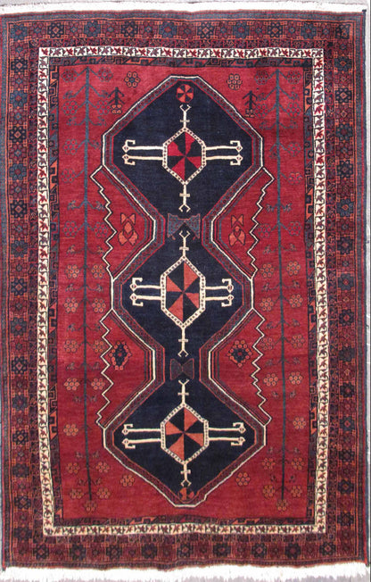 Tribal Weave Afshar 223x150cm | Rug# 6456