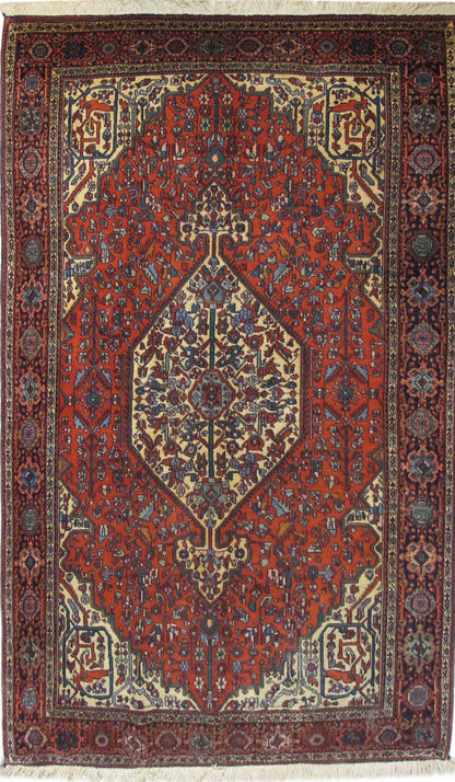 Superfine Bidganeh Bijar 215x127cm | Rug# 6637