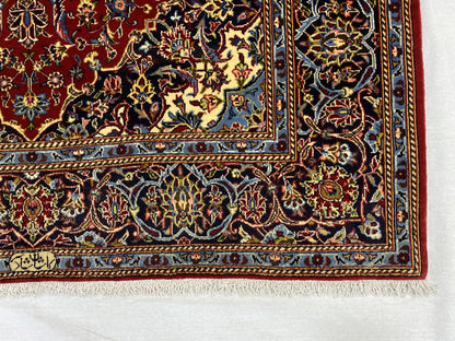 Superfine Shadsar-Kashan 225x150cm | Rug# 6813