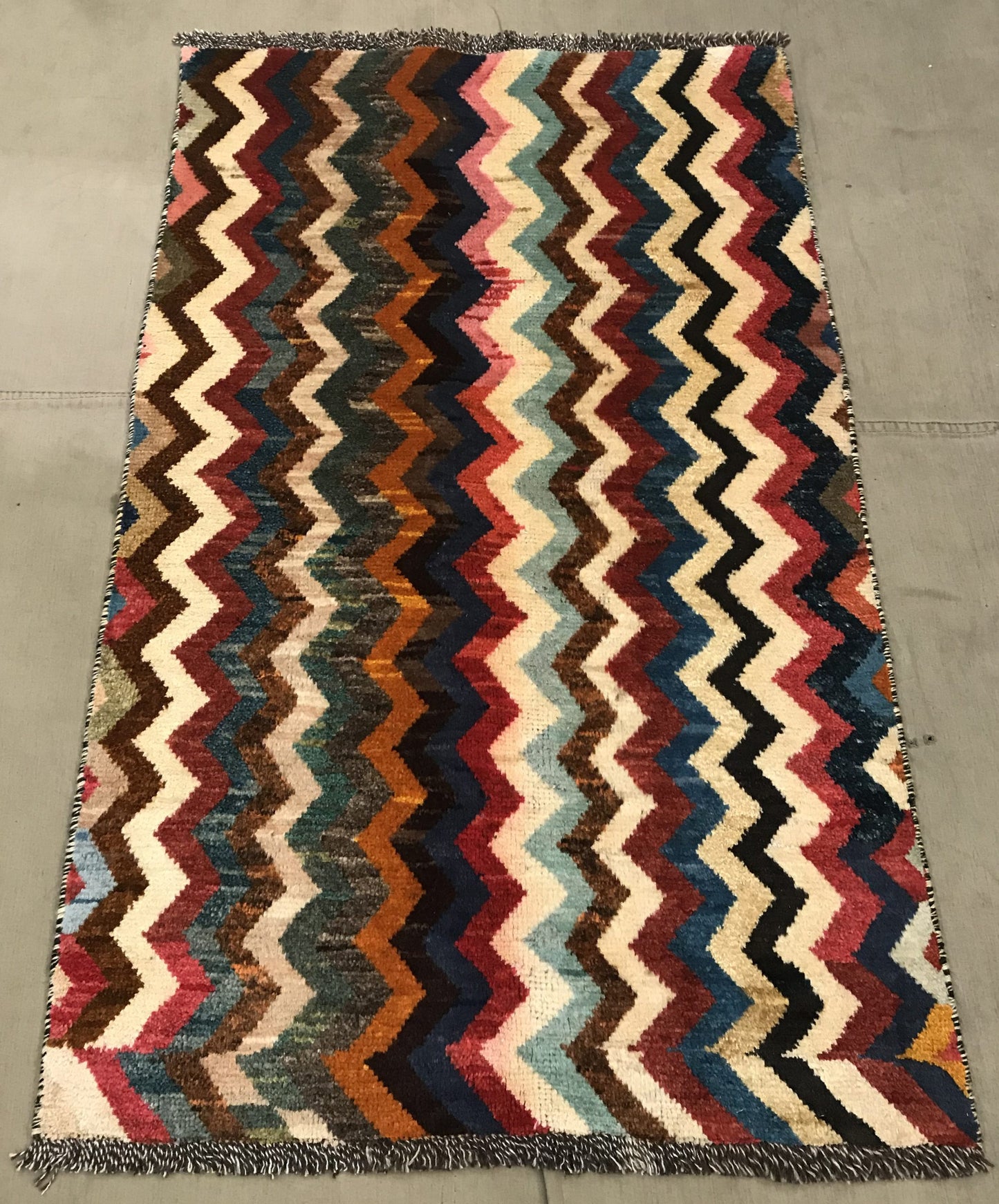 Vintage Nomadic Gabbeh 140x90cm | Rug# 6948
