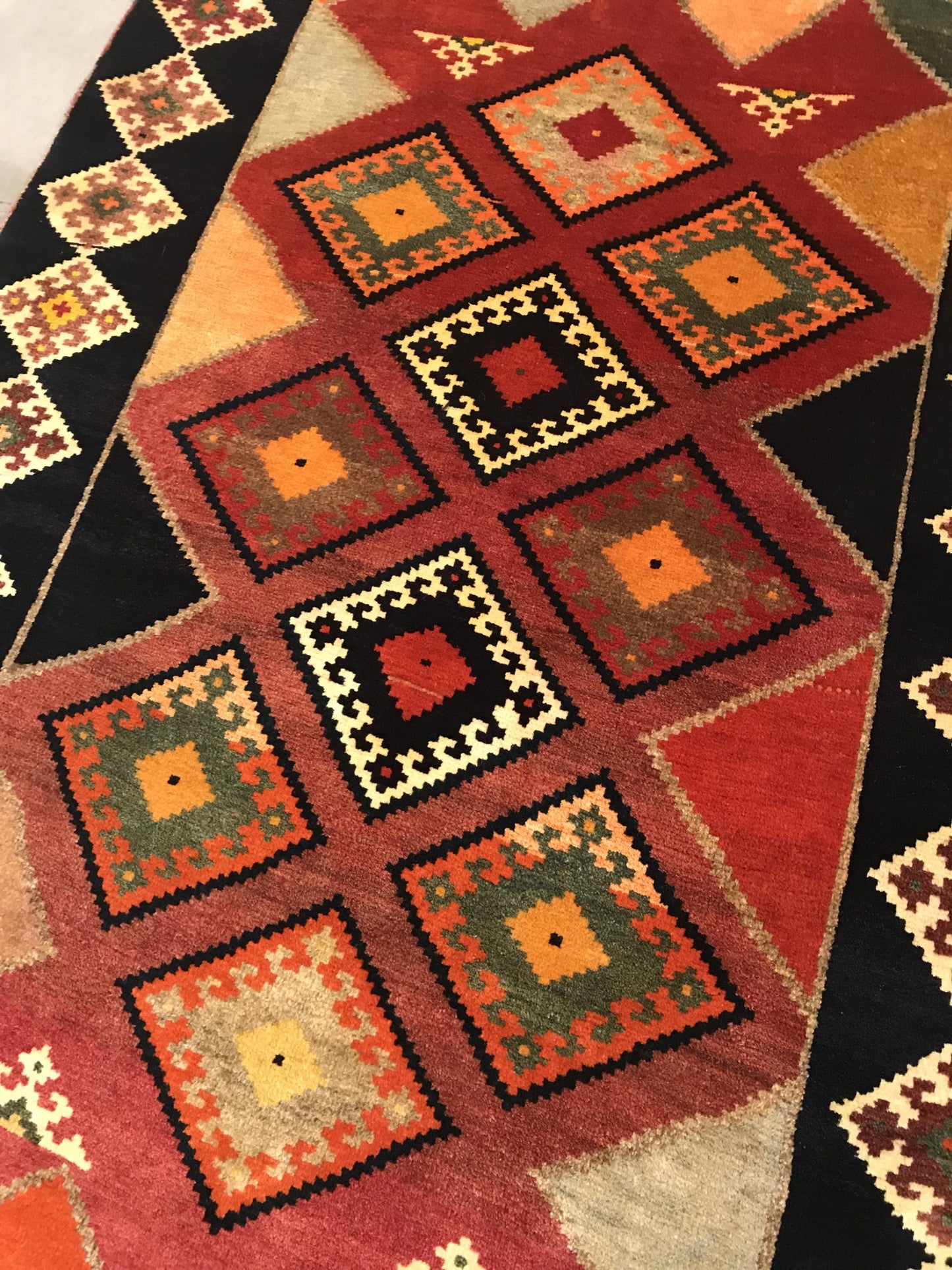 Persian Kashkuli  Gabbeh 170x110cm | Rug# 6967