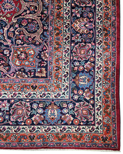 Mashad Classic Safavid design 417x307cm | Rug# 7126A