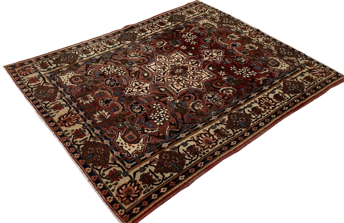 Antique Mobarakeh Isfahan 196x143cm | Rug# 7222A