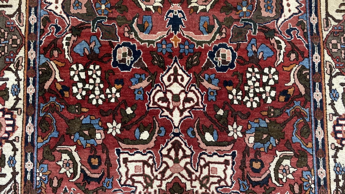 Antique Mobarakeh Isfahan 196x143cm | Rug# 7222A