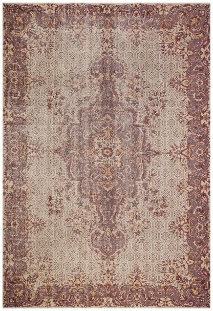 Overdyed-distressed Turkish rug 316x220cm | Rug# 73220