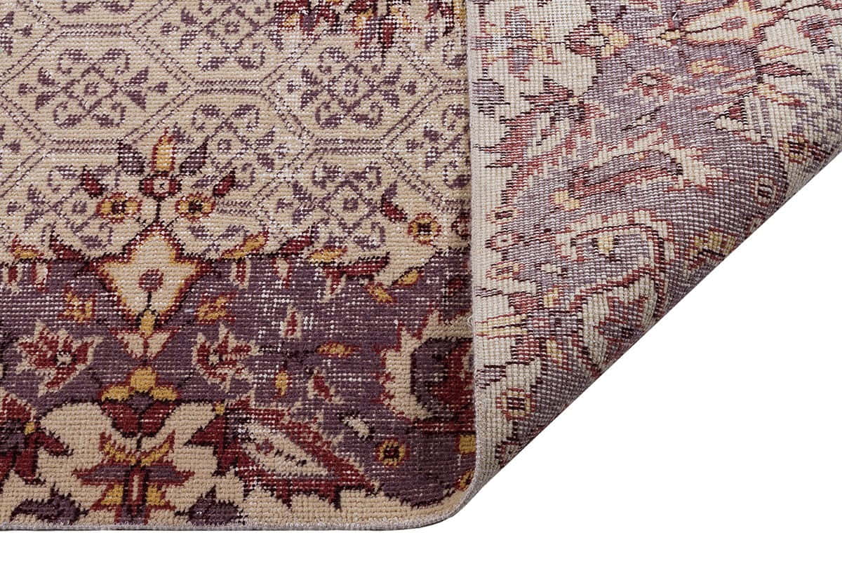 Overdyed-distressed Turkish rug 316x220cm | Rug# 73220