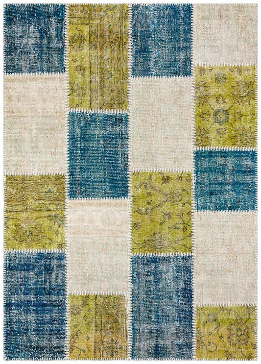 Vintage fragments rug 195x140cm | Rug# 73416