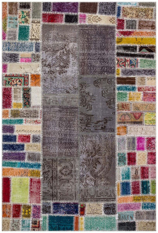 Vintage patchwork rug 240x170cm | Rug# 73500