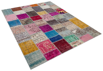 Vintage fragments patchwork 248x193cm