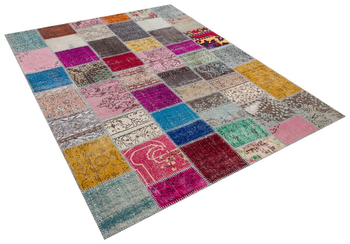 Vintage fragments patchwork 248x193cm