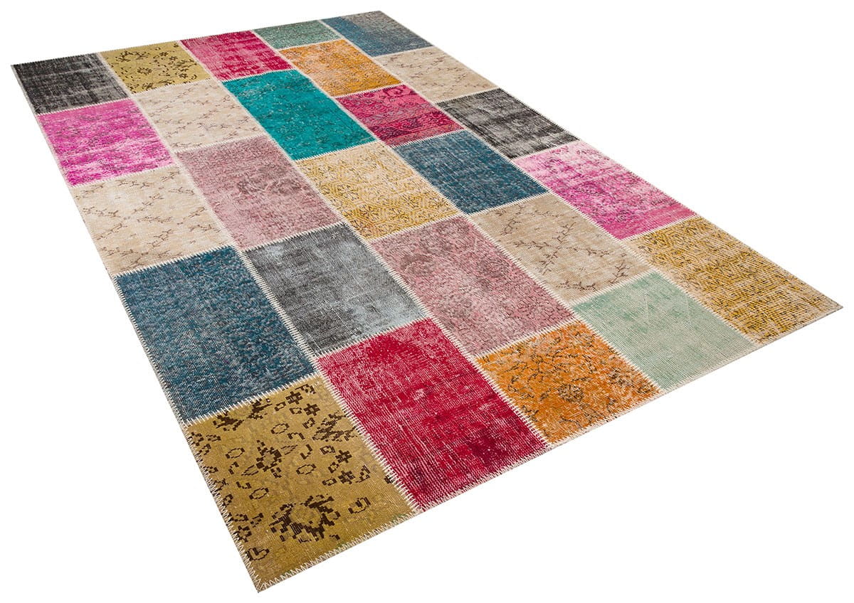 Vintage patchwork fragments 300x200cm