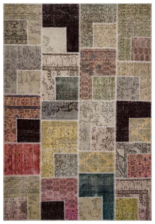 Vintage fragments patchwork 240x170cm | Rug# 76410