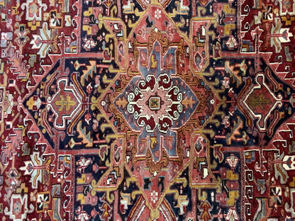 Vintage Heriz Carpet 367x274cm | Rug# 10312