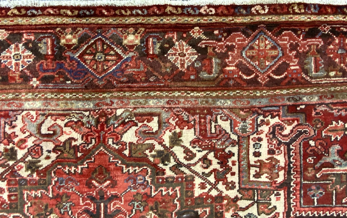 Antique Fine Heriz 354x295cm | Rug# 10324