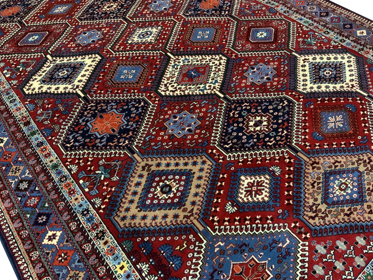 Superfine Persian Aliabad-Yalameh 290x207cm | Rug#10342