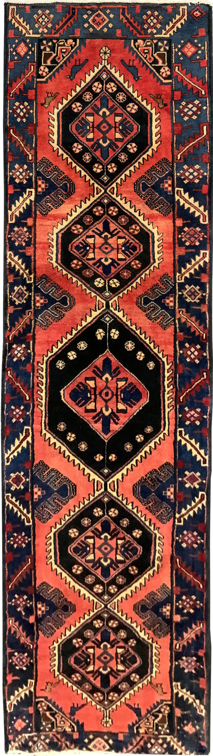 Persian Kurdi Runner 288x88cm | Rug#10354