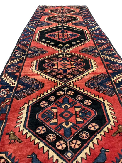 Persian Kurdi Runner 288x88cm | Rug#10354