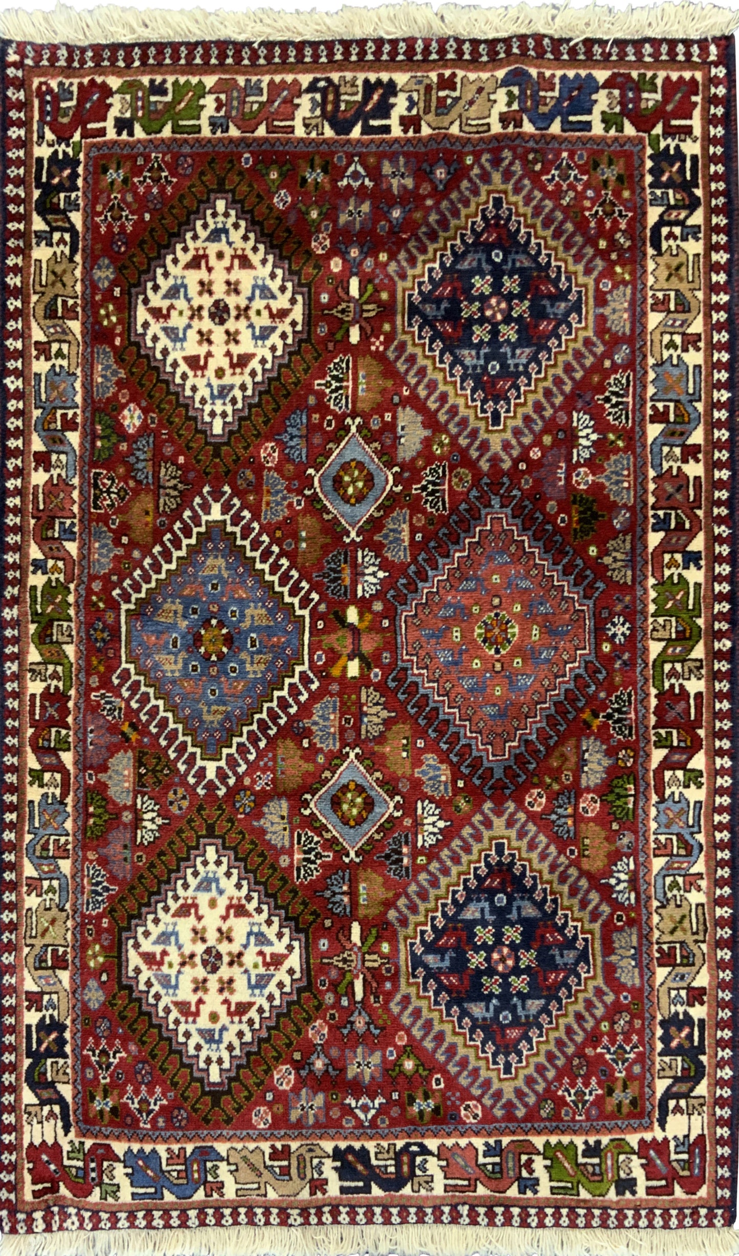 Persian Aliabad-Yalameh 148x100cm | Rug#10361