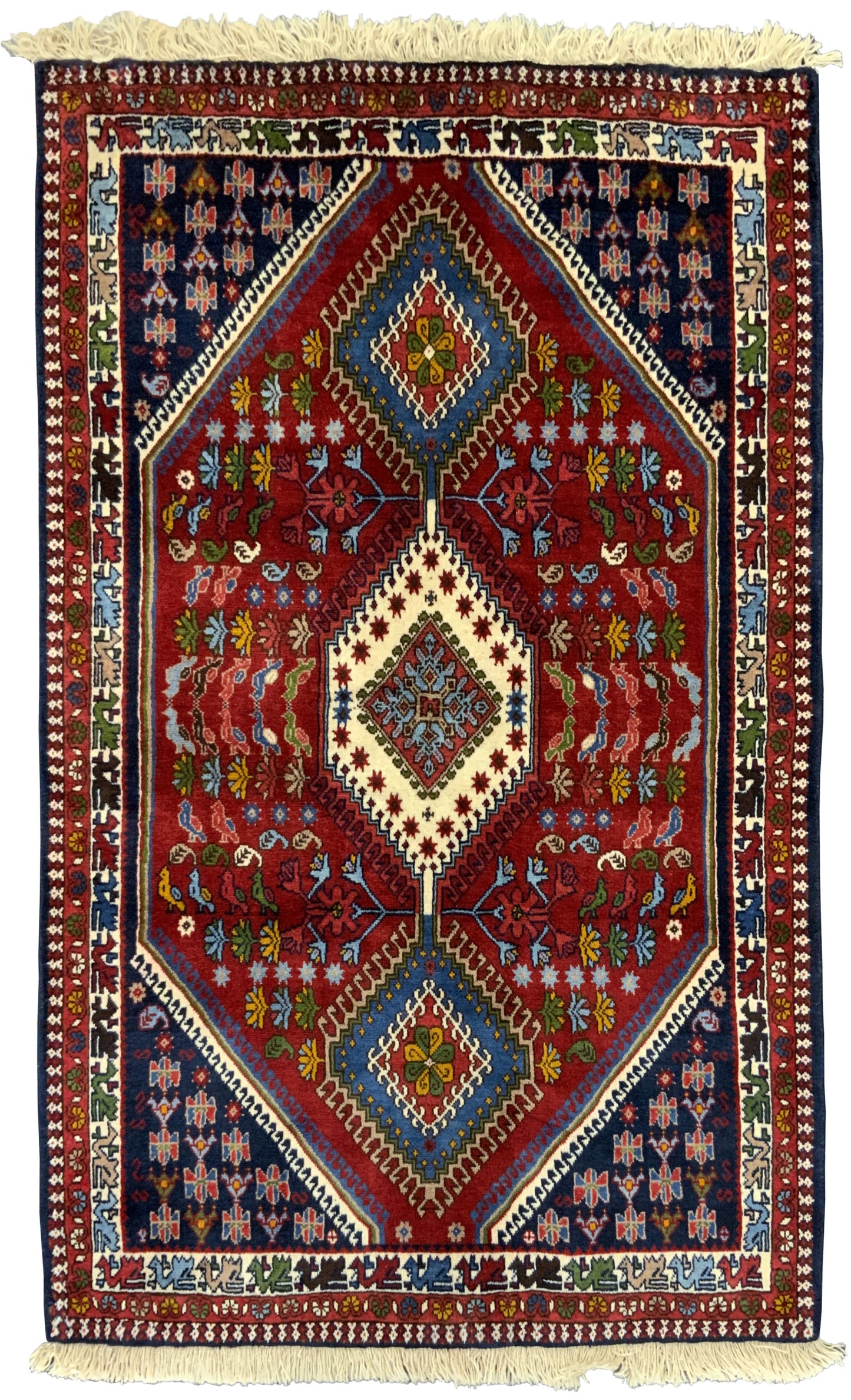 Persian Nomadic Qashqai 152x103cm | Rug#10367