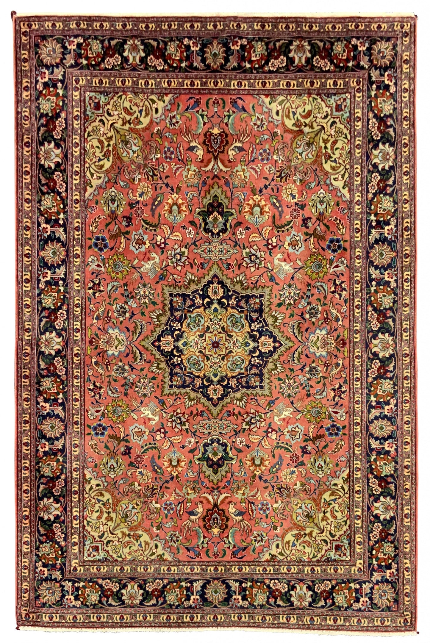 Mid Century Tabriz 194x140cm | Rug#10412