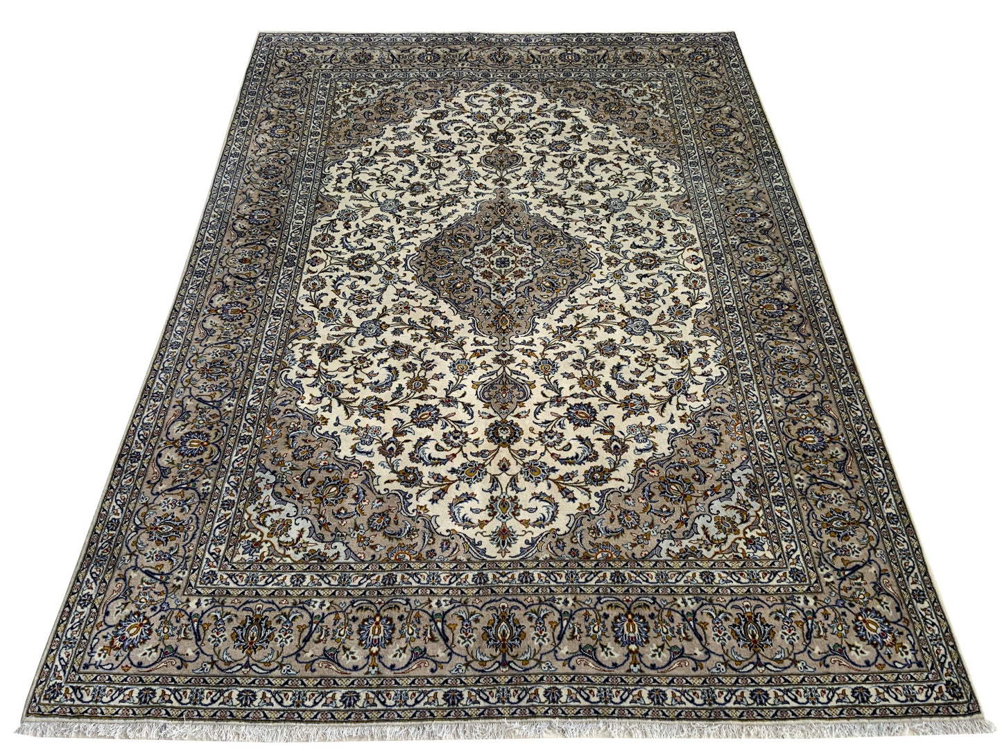 Persian Kashan 408x294cm | Rug# 10419