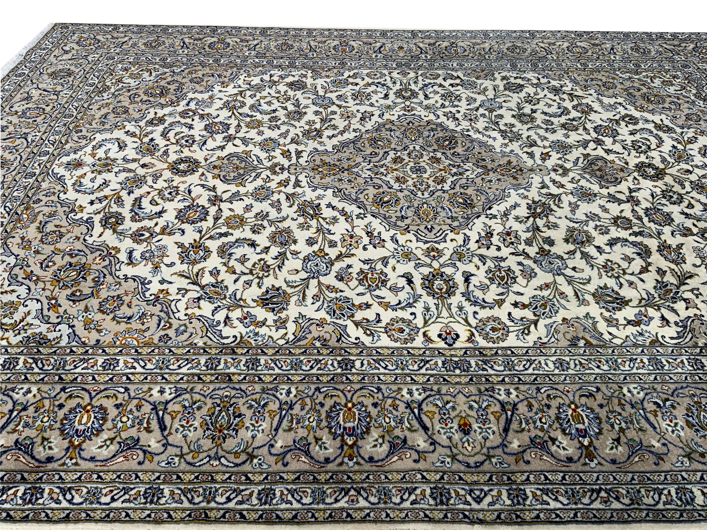 Persian Kashan 408x294cm | Rug# 10419