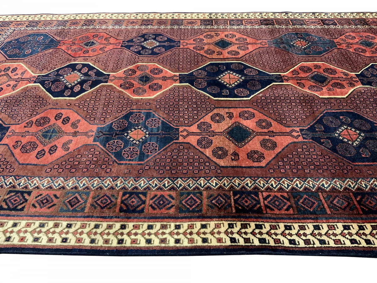 Tribal weave Koohi-Afshar 232x130cm | Rug# 10547