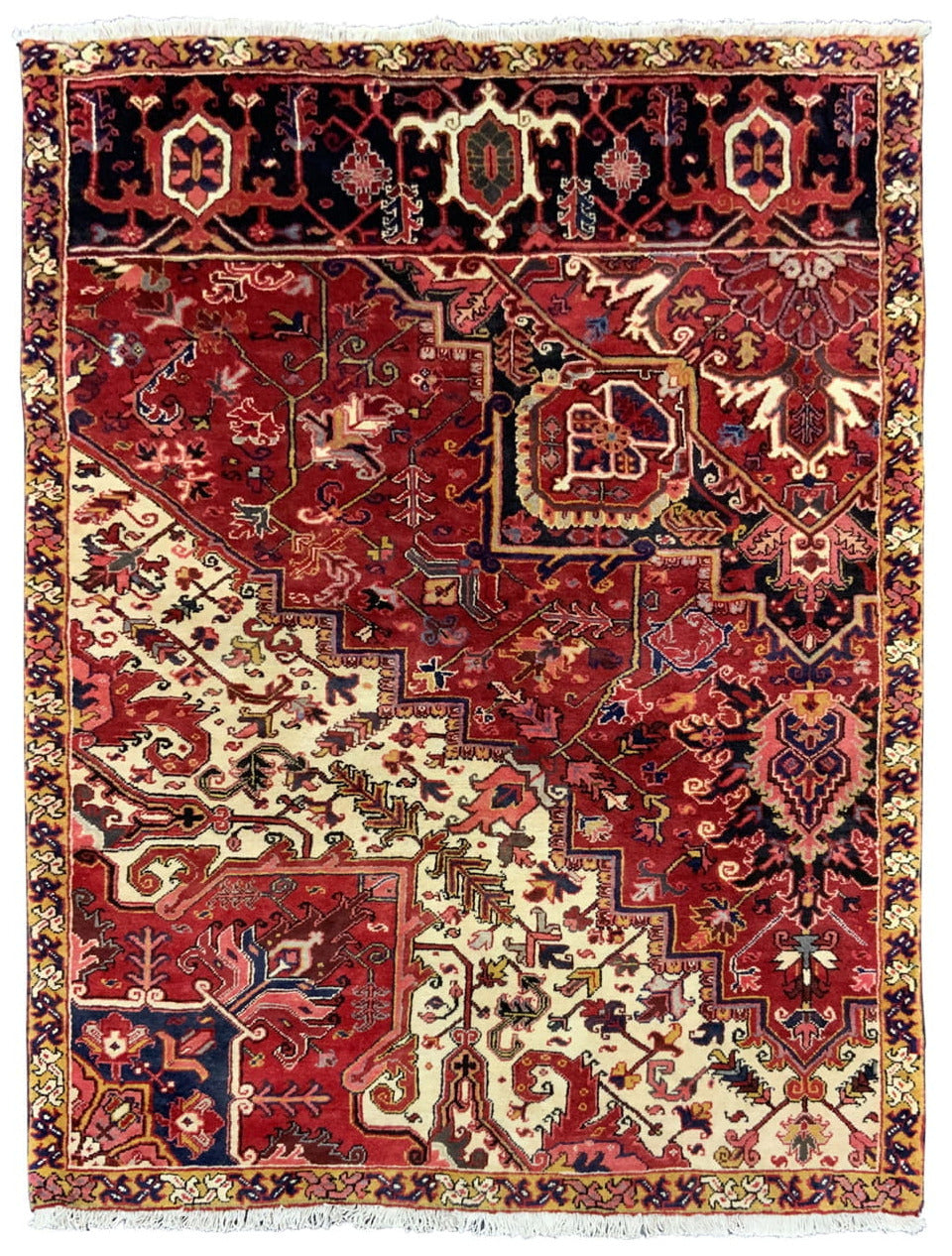 Varegeh Heriz 195x147cm | Rug# 10594