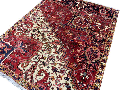 Varegeh Heriz 195x147cm | Rug# 10594