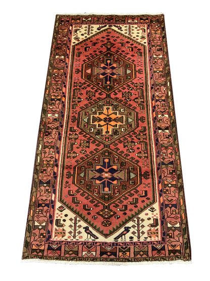 Vintage Hallrunner Kurdi 191x104cm | Rug#10609