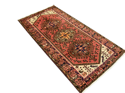 Vintage Hallrunner Kurdi 191x104cm | Rug#10609