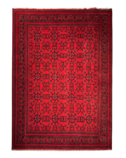 Afghan Ersari weave Kondor fine local wool pile 300x251 cm | Rug 25988