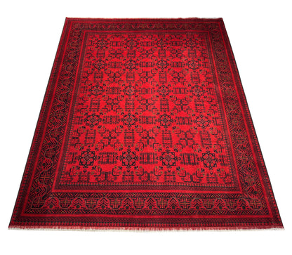 Afghan Ersari weave Kondor fine local wool pile 300x251 cm | Rug 25988