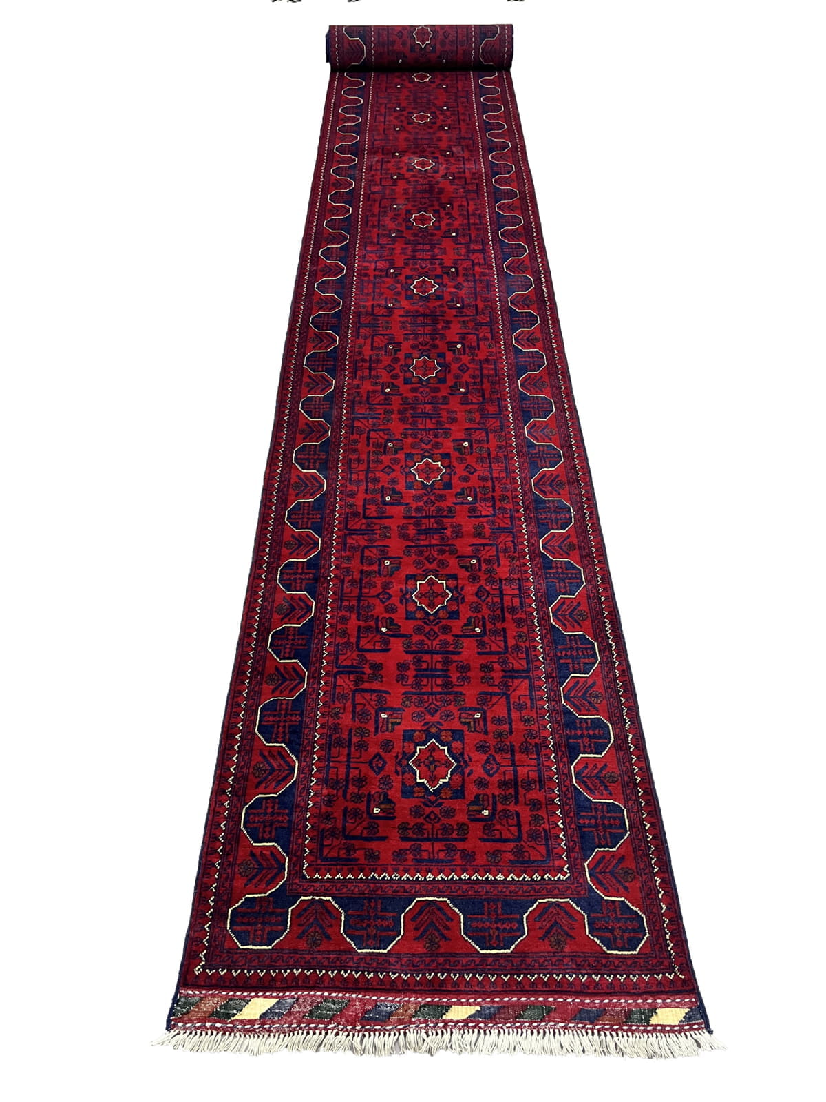 Afghan Turkaman Runner 585x80cm