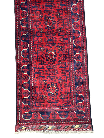 Afghan rug Turkaman 581x79cm | Rug#26535