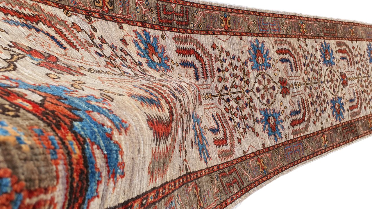 Afghan Turkaman Caucasian-inspired 528x85cm | Rug# 26726