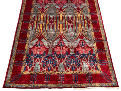 Afghan Arts-And-Crafts Carpet 178x120cm | Rug# 26796