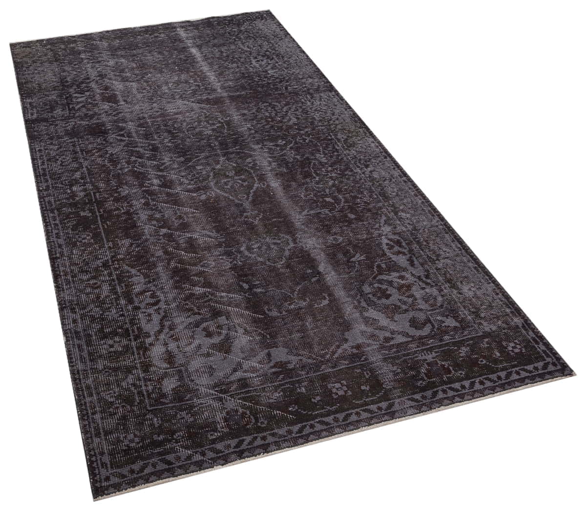 Overdyed vintage rug 261x136cm | Rug# 8116877587