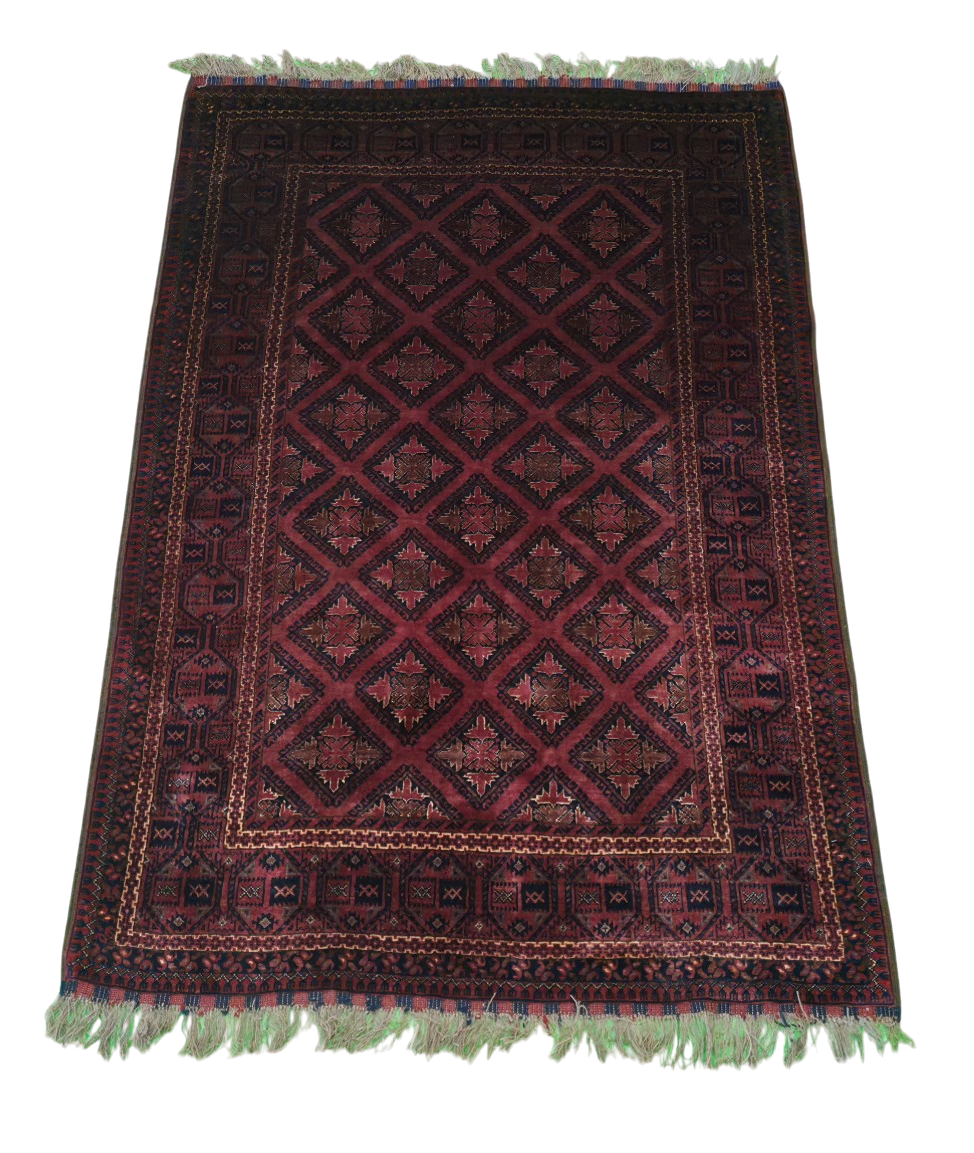 Vintage Kondooz Rug c.1970 195x129cm|  Rug# 100012TD (need better photo)