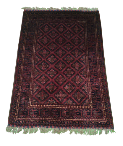 Vintage Kondooz Rug c.1970 195x129cm|  Rug# 100012TD (need better photo)